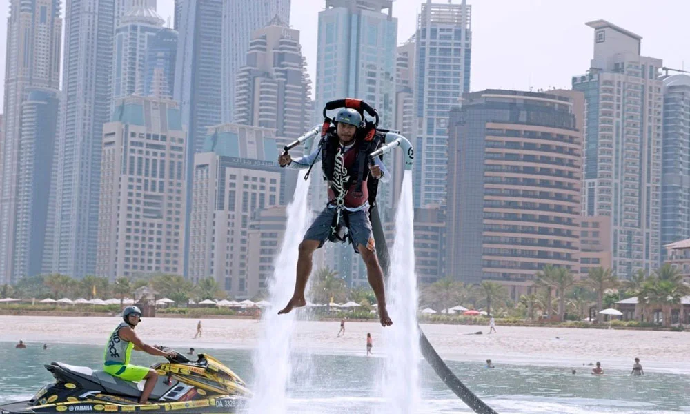 Water Jet Pack Experience In Dubai