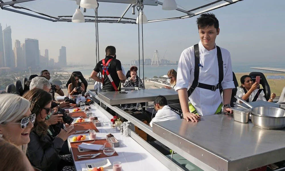 Dinner in the Sky Dubai