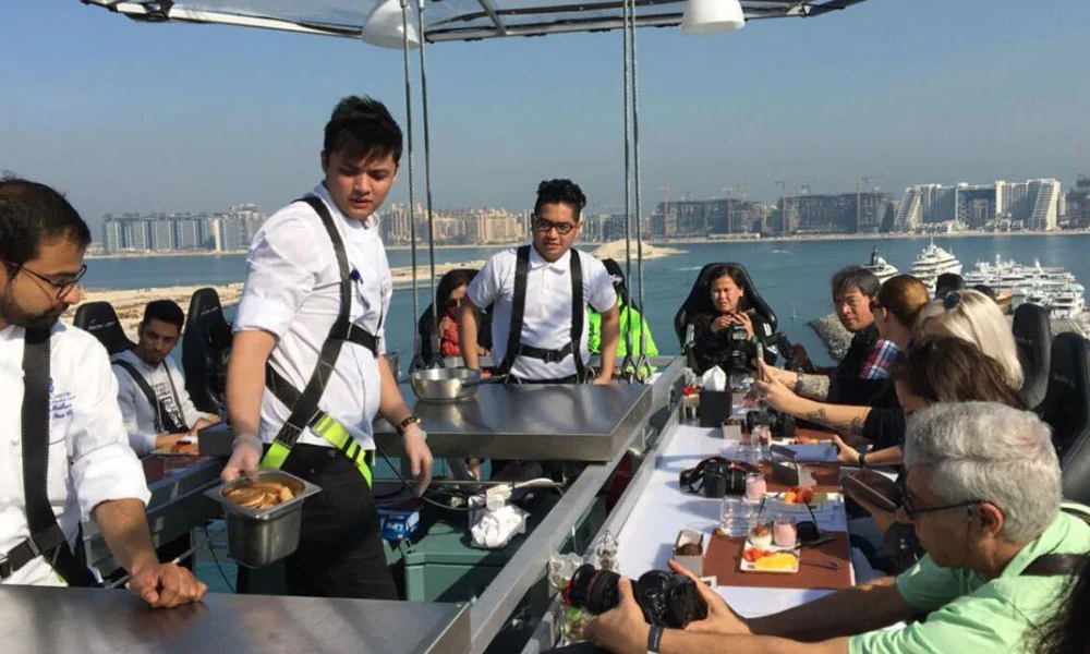 Dinner in the Sky Dubai