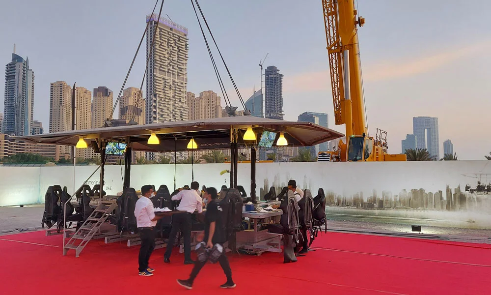 Dinner in the Sky Dubai