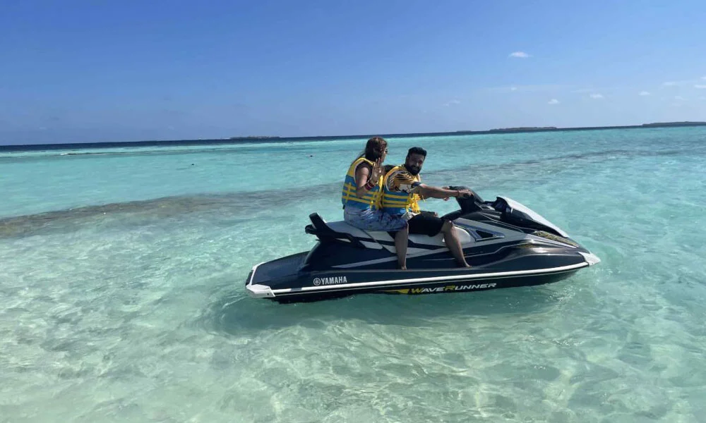 Fly Board, Banana Boat And Sailing Activity In Maldives