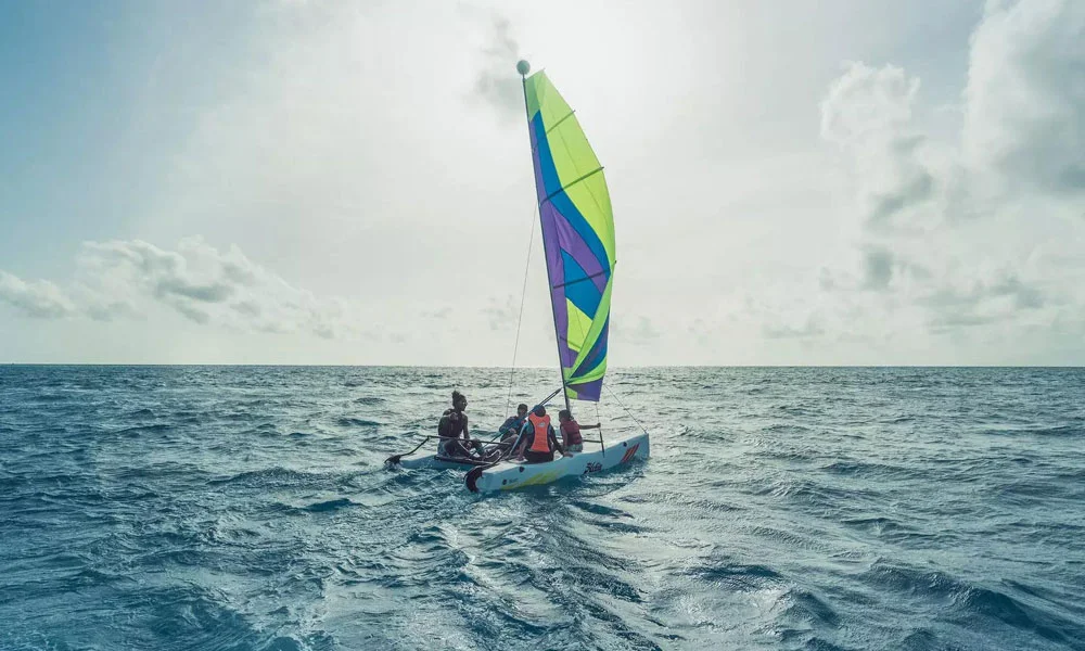 Fly Board, Banana Boat And Sailing Activity In Maldives