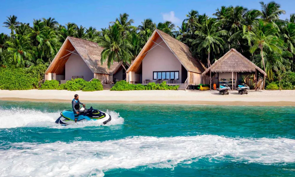 Jet Ski, Fun Tube And Sailing Activity In Maldives