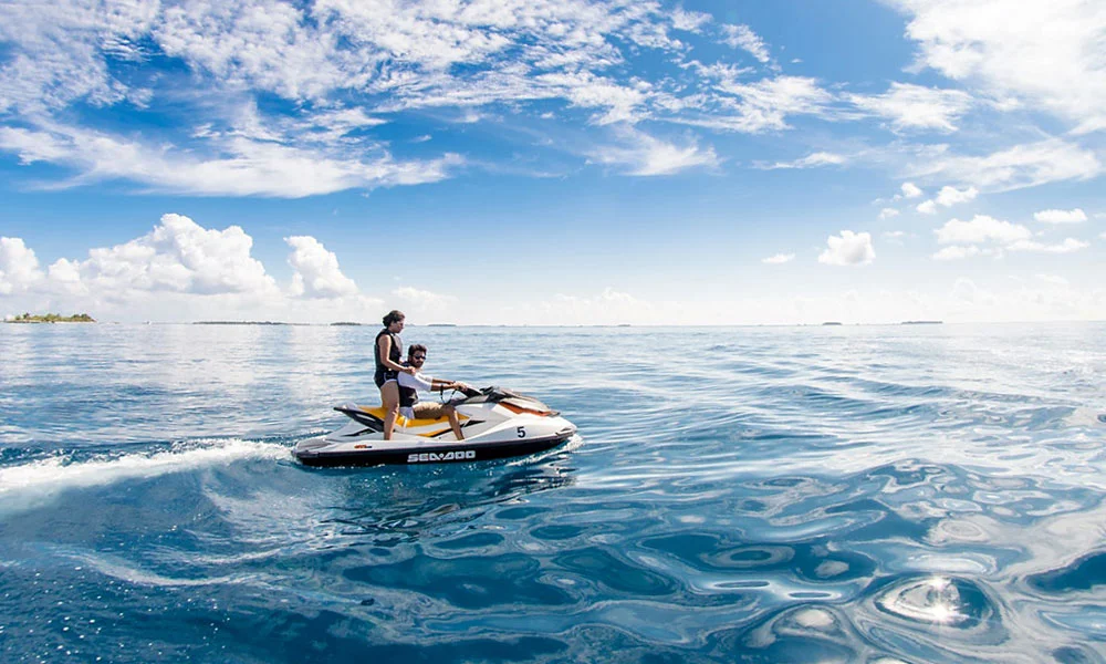 Jet Ski, Fun Tube And Sailing Activity In Maldives