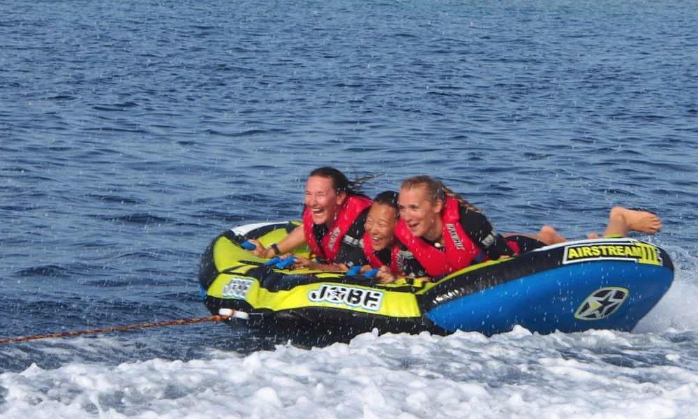 Jet Ski, Fun Tube And Sailing Activity In Maldives