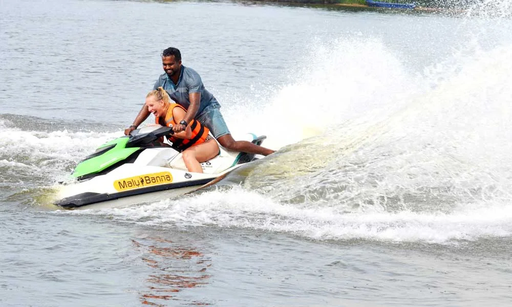 Jet Ski at Bentota Beach