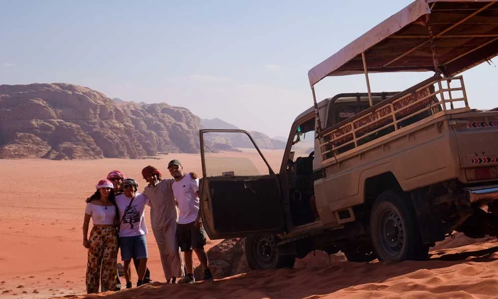 Half-Day Jeep Tour To Wadi Rum Desert, Jordan