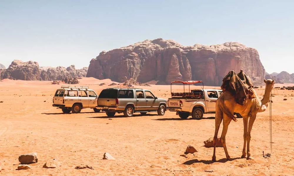 Wadi Rum Um Frouth Bridge Jeep Tour, Jordan