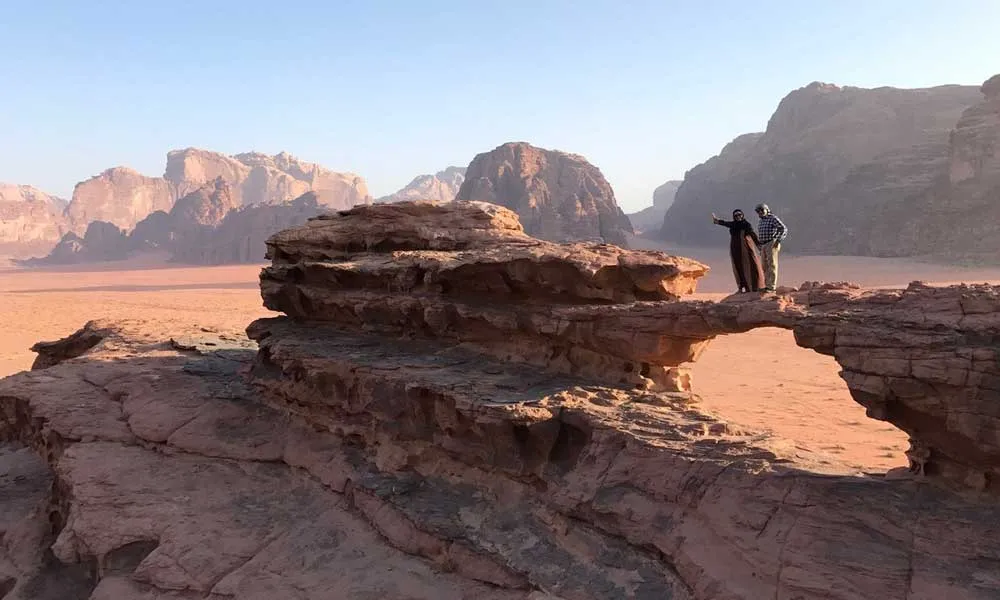 Wadi Rum Um Frouth Bridge Jeep Tour, Jordan