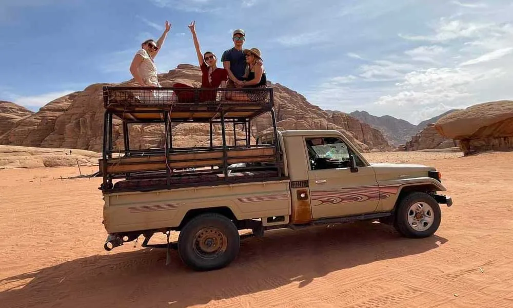 Wadi Rum Um Frouth Bridge Jeep Tour, Jordan