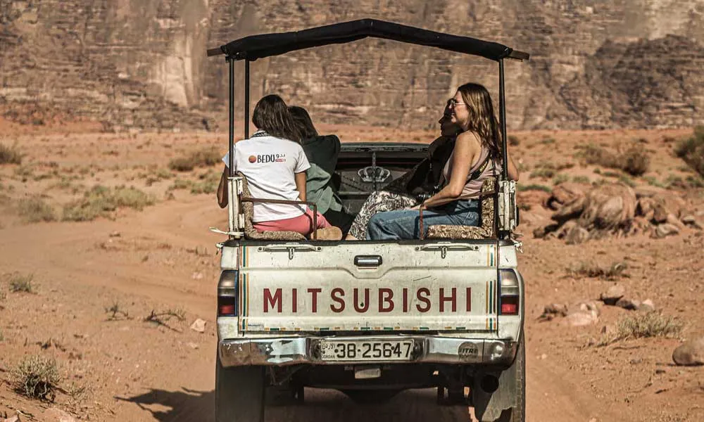 Wadi Rum Um Frouth Bridge Jeep Tour, Jordan