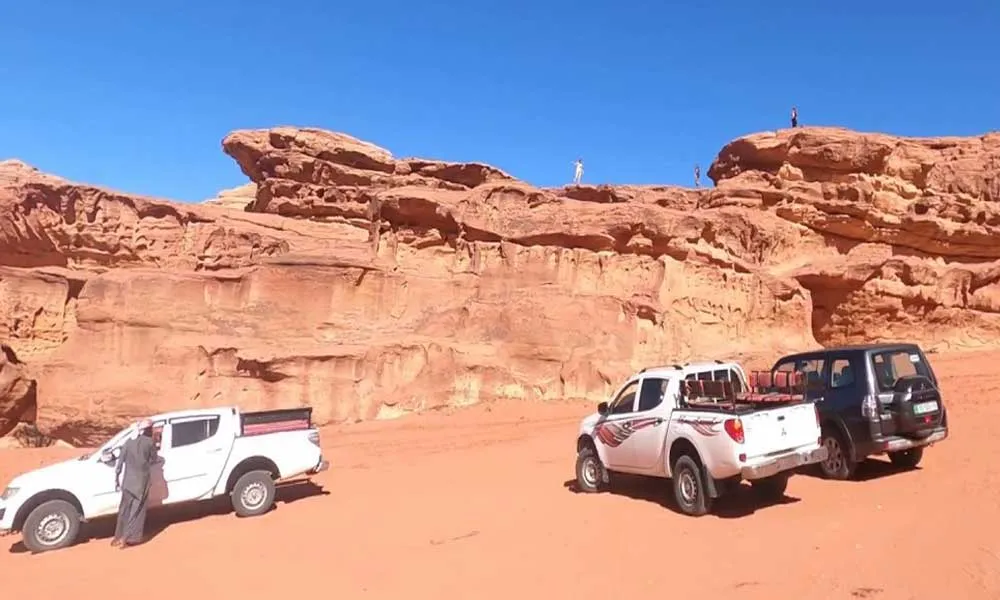 Wadi Rum Um Frouth Bridge Jeep Tour, Jordan