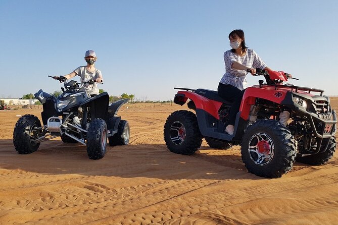 Desert Safari with 20 Min. Quad Bike (150CC) with Shared Transfers