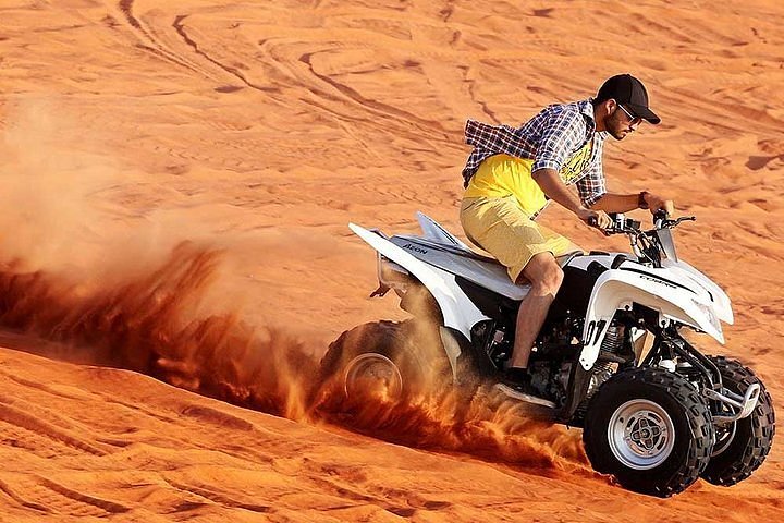 Desert Safari with 20 Min. Quad Bike (150CC) with Shared Transfers