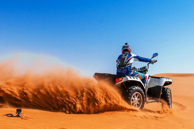 Desert Safari with 20 Min Quad Bike (350 CC) with Shared Transfers