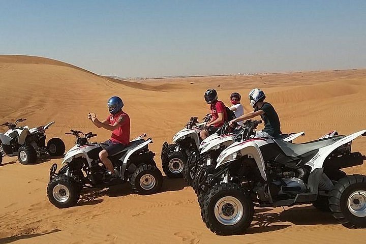 Desert Safari with 20 Min Quad Bike (350 CC) with Shared Transfers