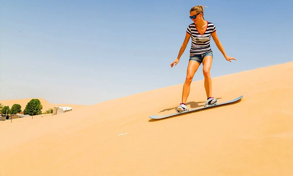 Sand Boarding in Dubai