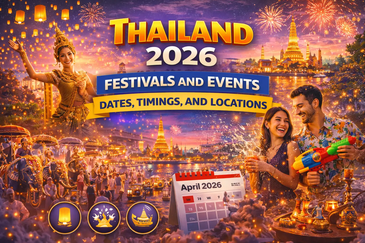 Thailand 2026: Festivals and Events Dates, Timings, and Locations