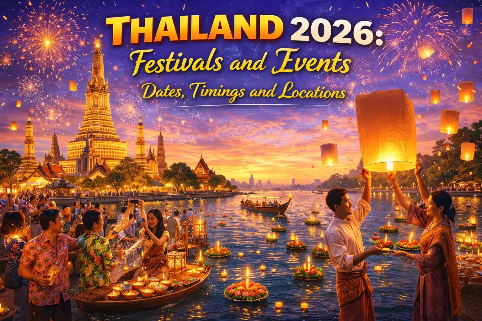 Thailand 2026: Festivals and Events Dates, Timings, and Locations