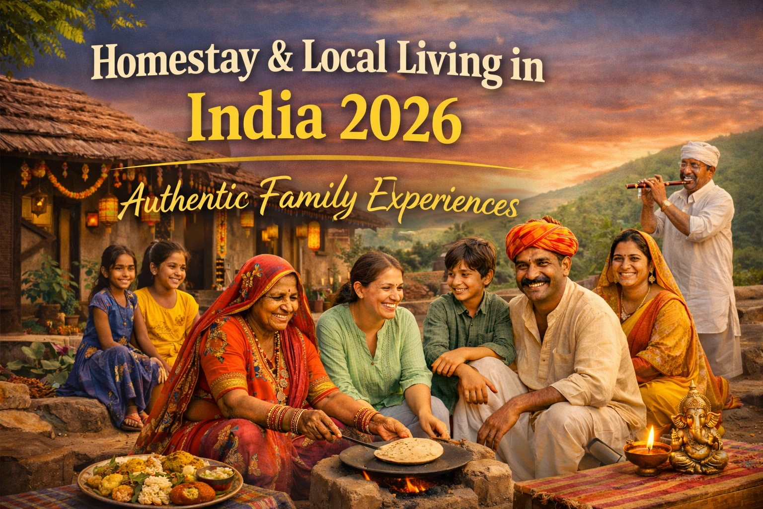 Homestay & Local Living in India 2026: Authentic Experiences with Families
