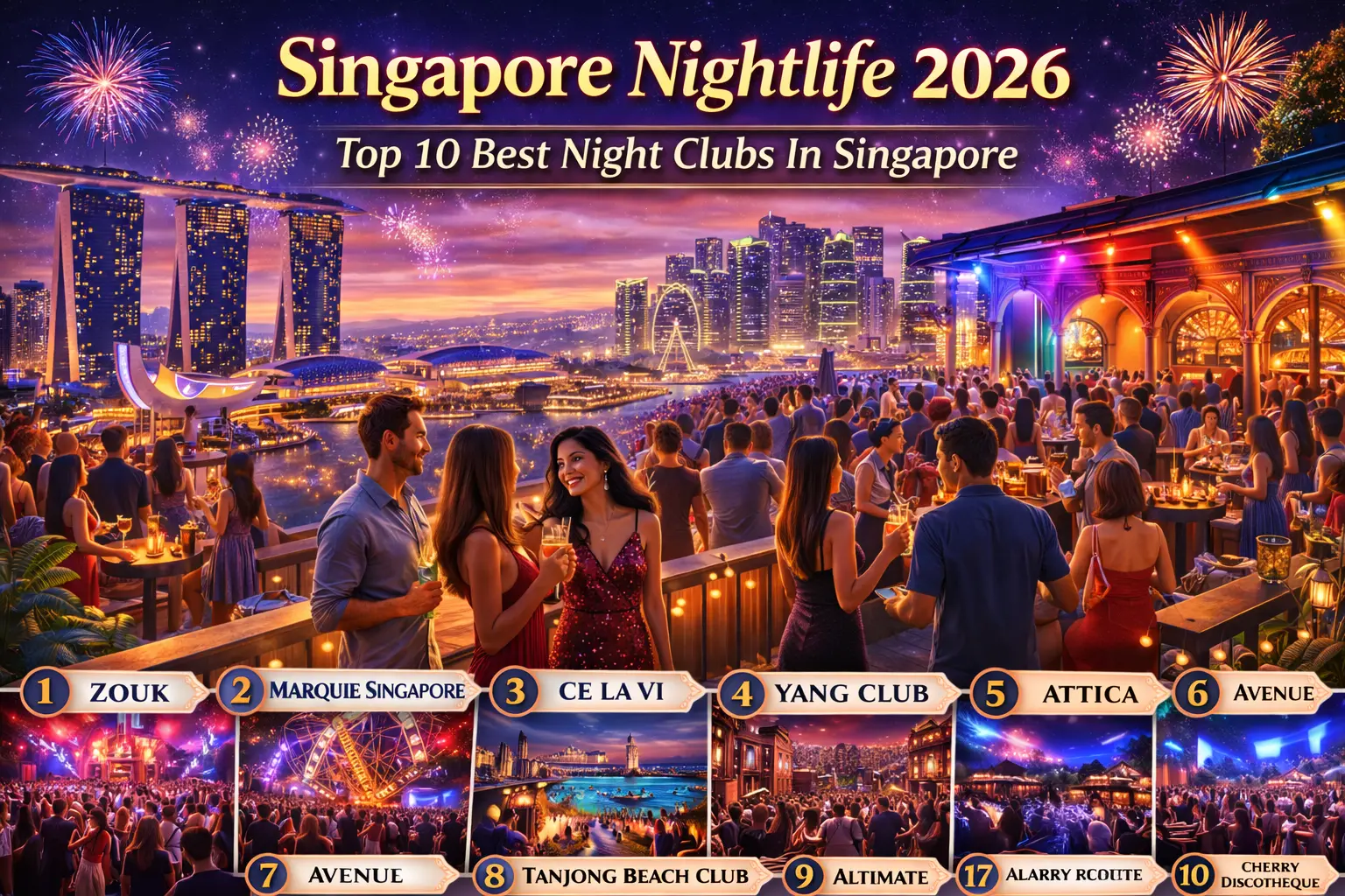 Singapore Nightlife 2026: Top 10 Best Night Clubs In Singapore