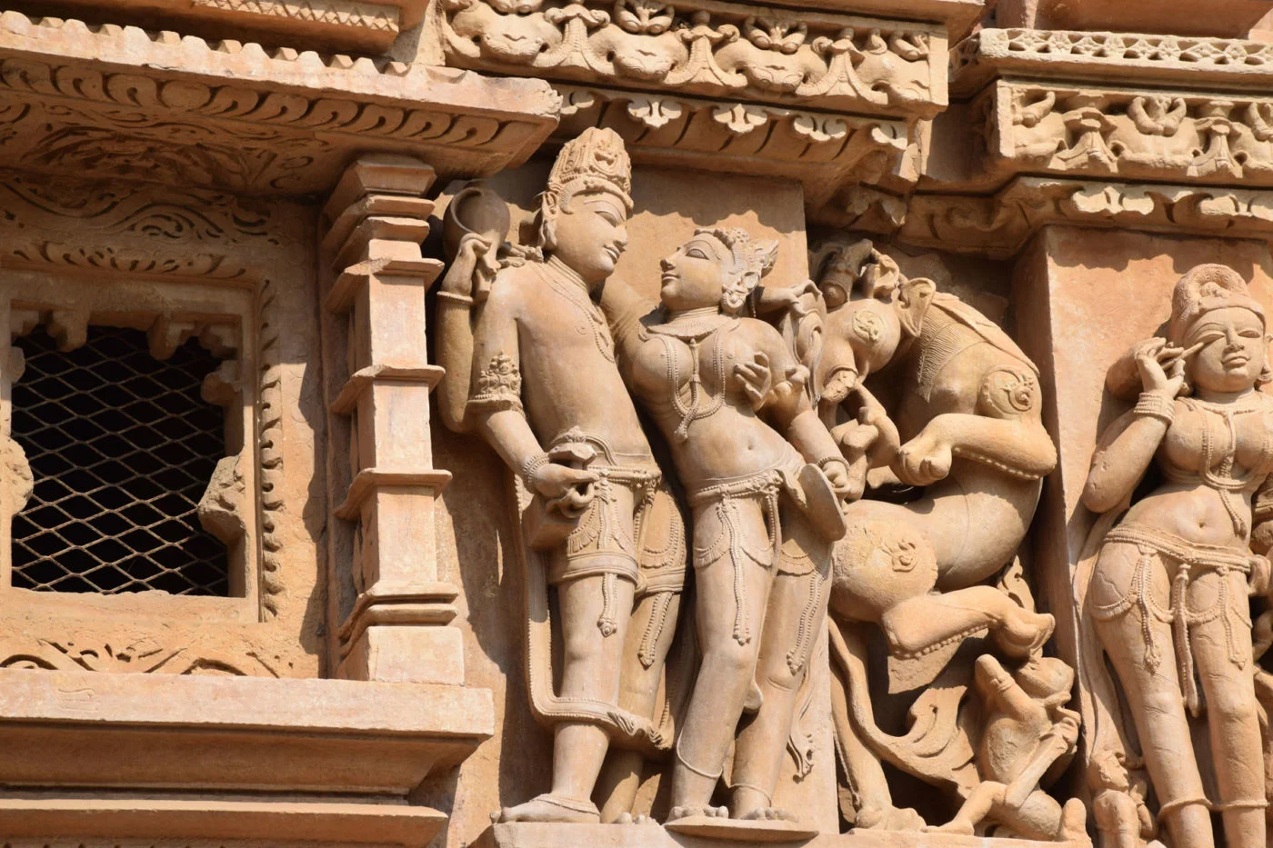 Adinath Temple in Khajuraho