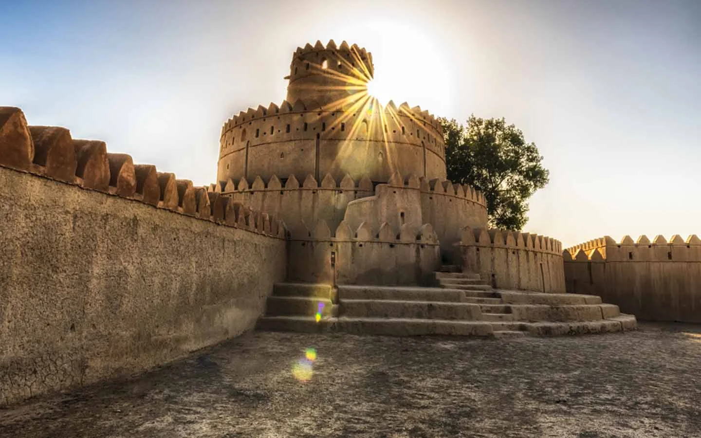 Al Jahili Fort in Abu Dhabi
