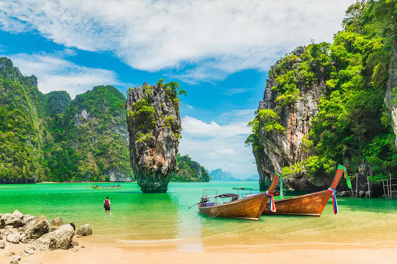 Phang Nga Bay in Thailand