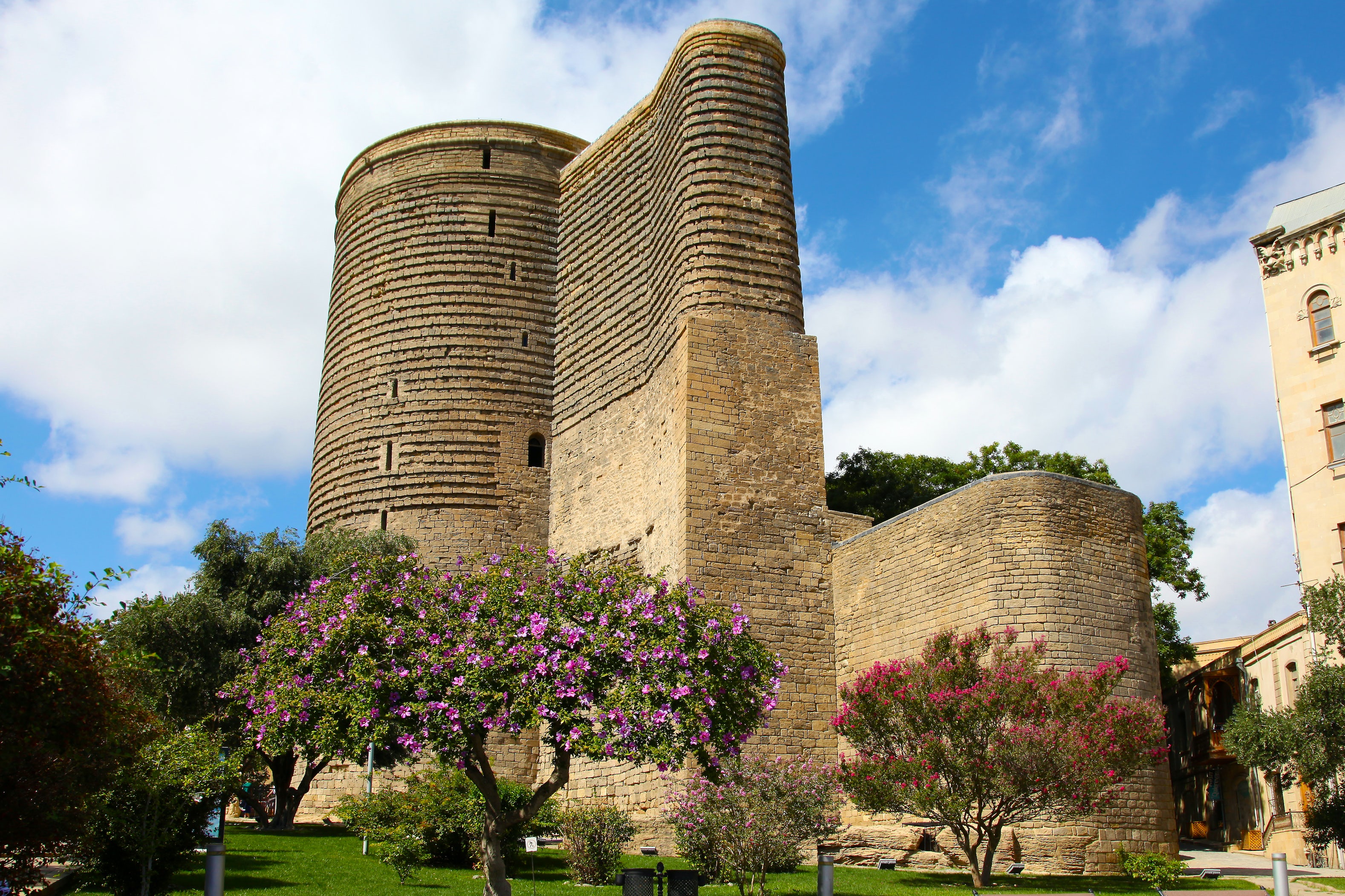 Maiden Tower in Azerbaijan