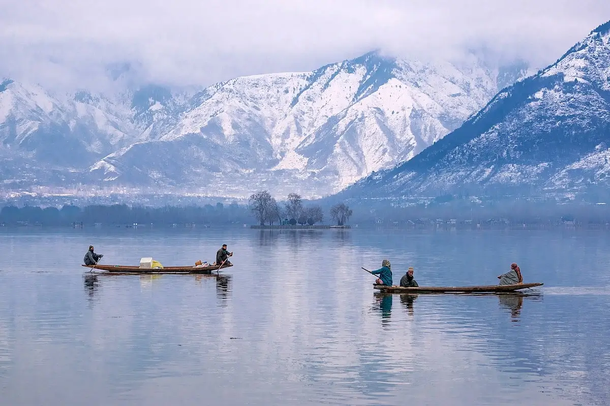 Dal Lake in Kashmir