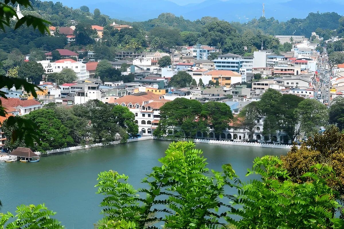 Kandy Viewpoint in Sri Lanka