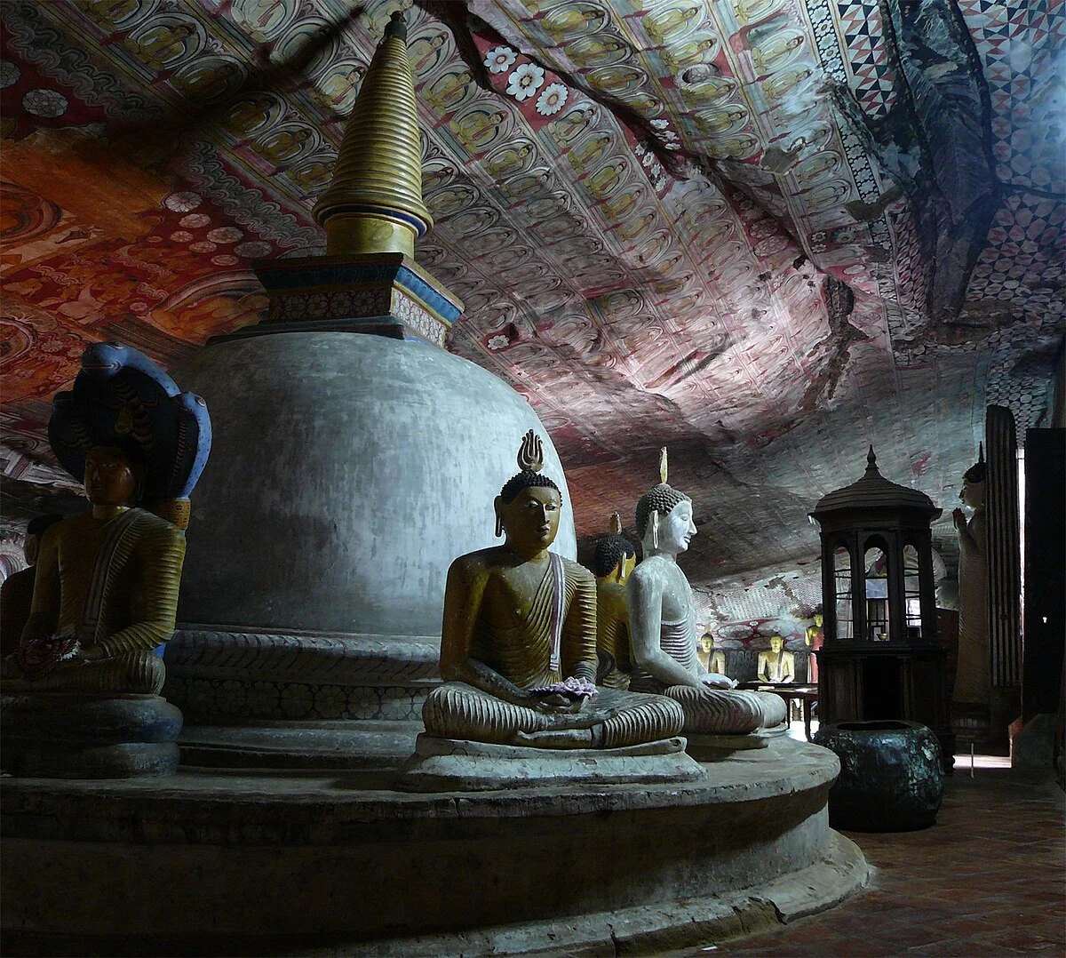 Dambulla Cave Temple in Sri Lanka