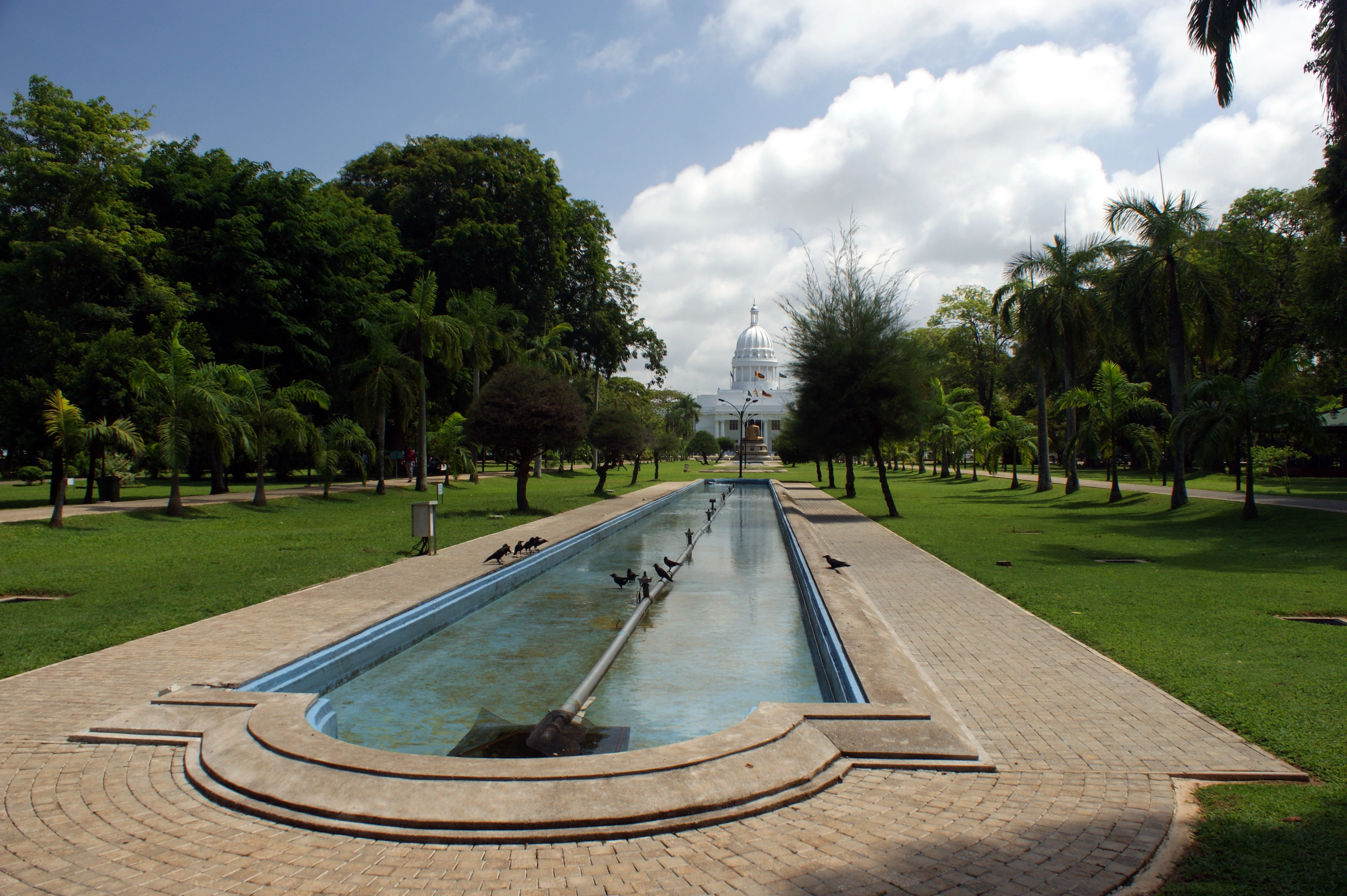 Viharamahadevi Park in Sri Lanka