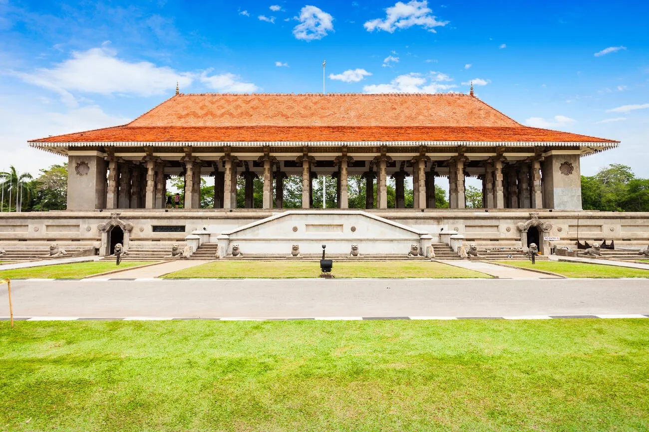 Independence Memorial Hall in Sri Lanka