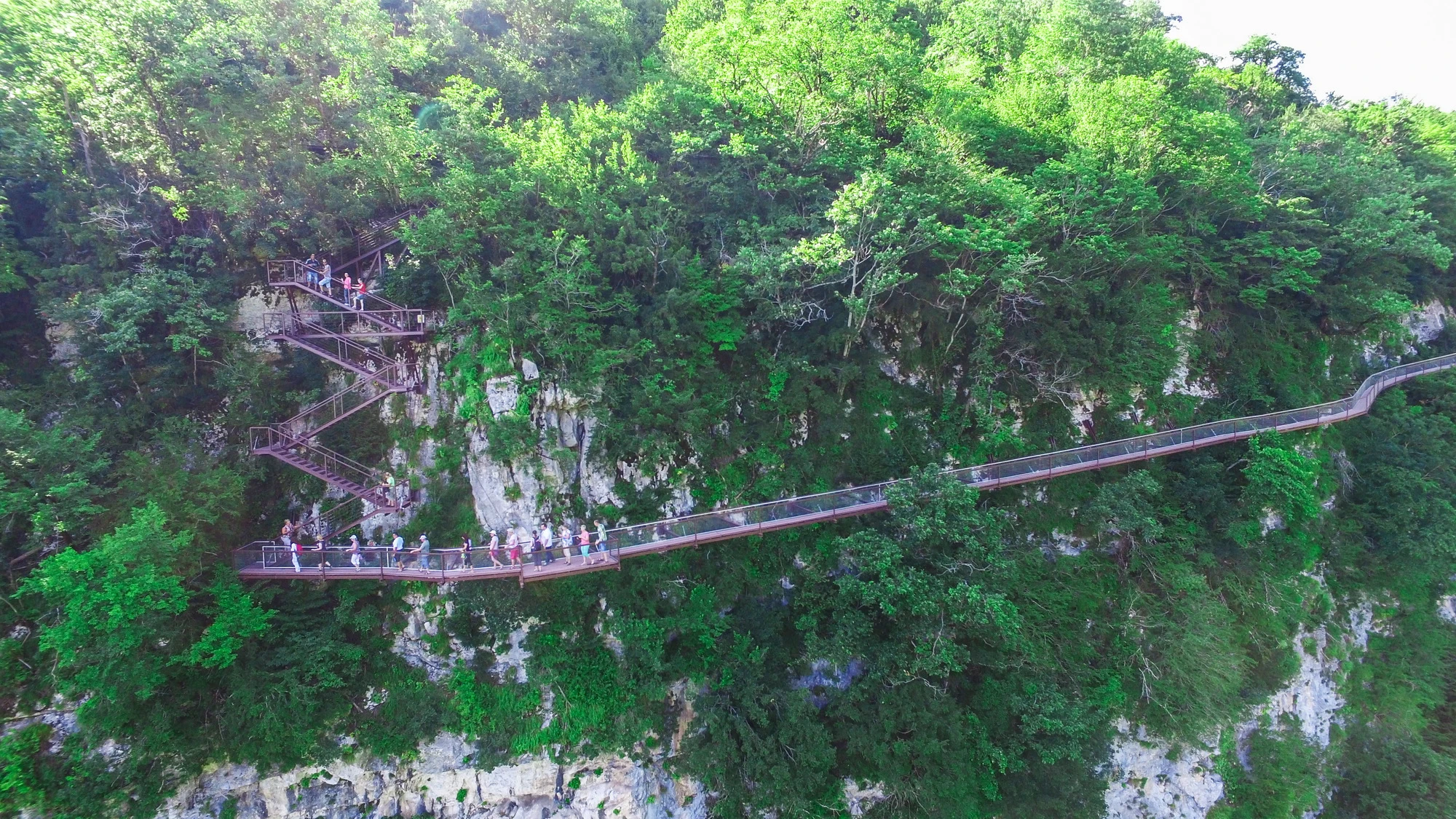 Okatse Canyon in Georgia