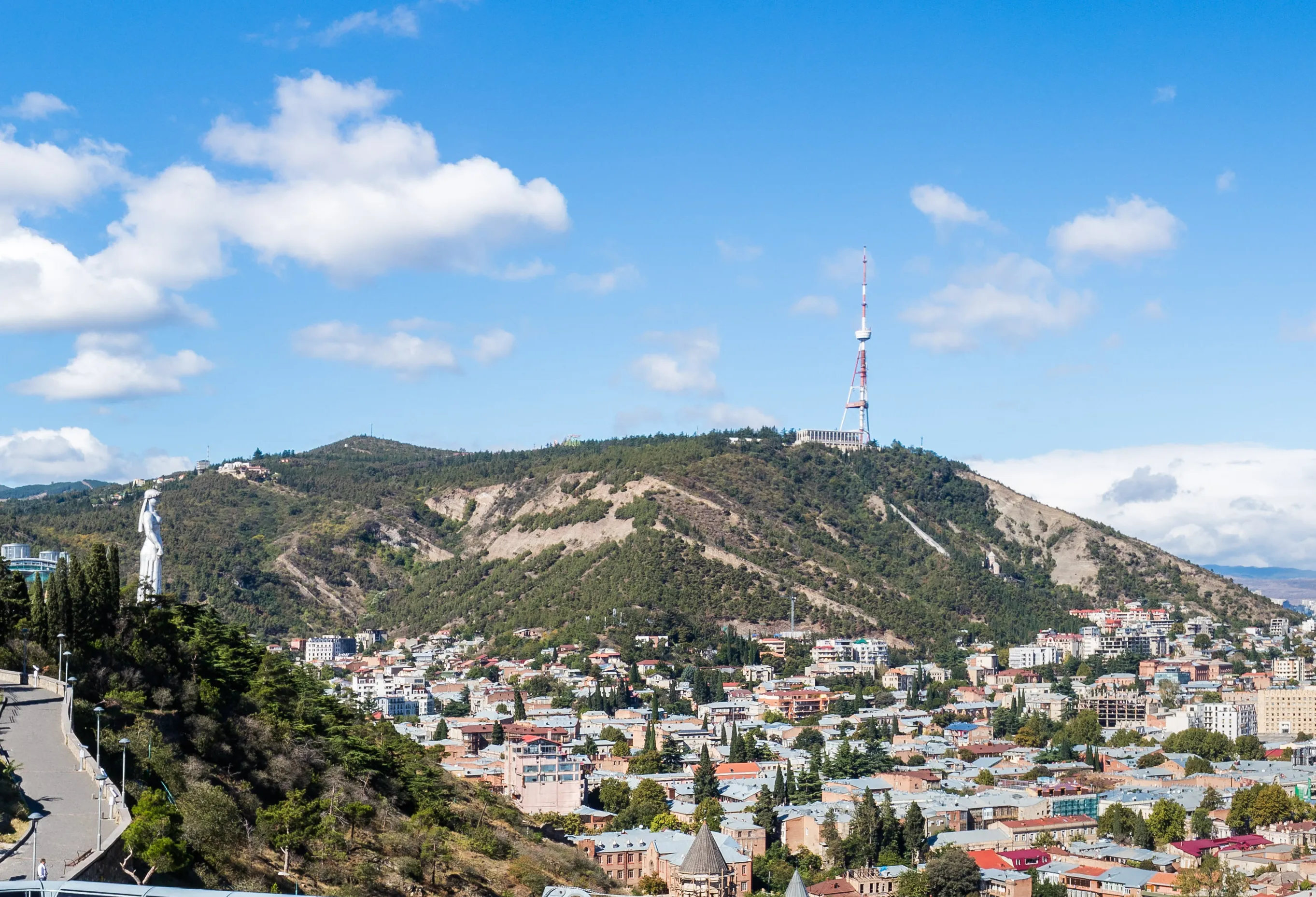 Mount Mtatsminda in Georgia