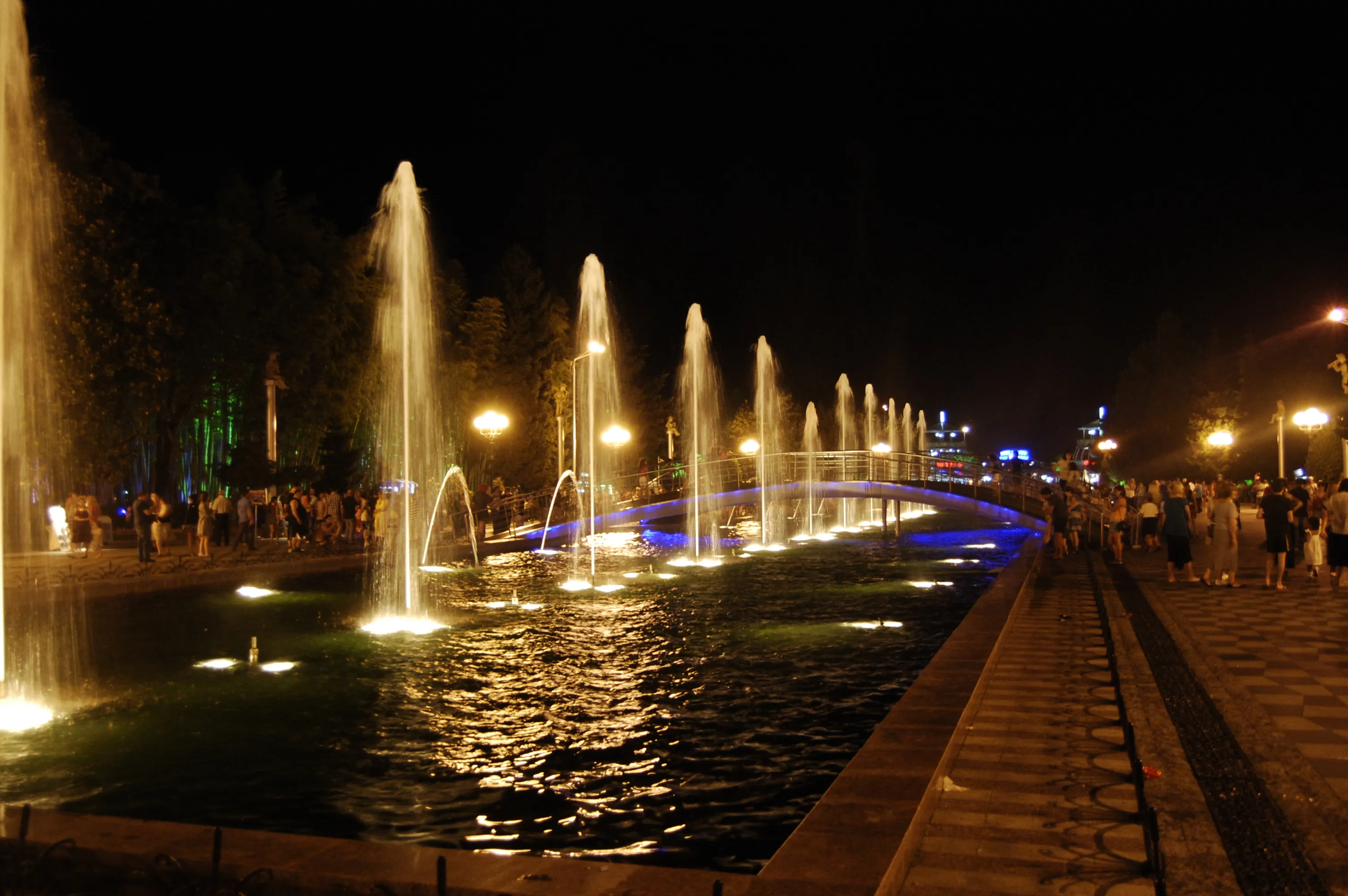 Dancing Fountains in Georgia
