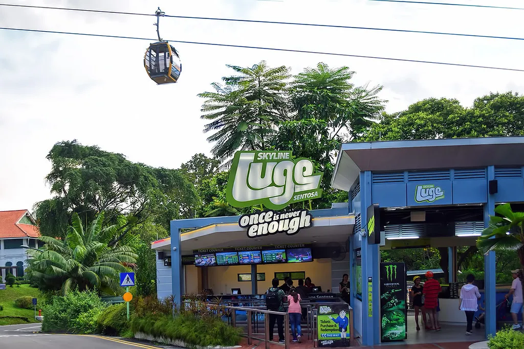 Skyline Luge in Singapore