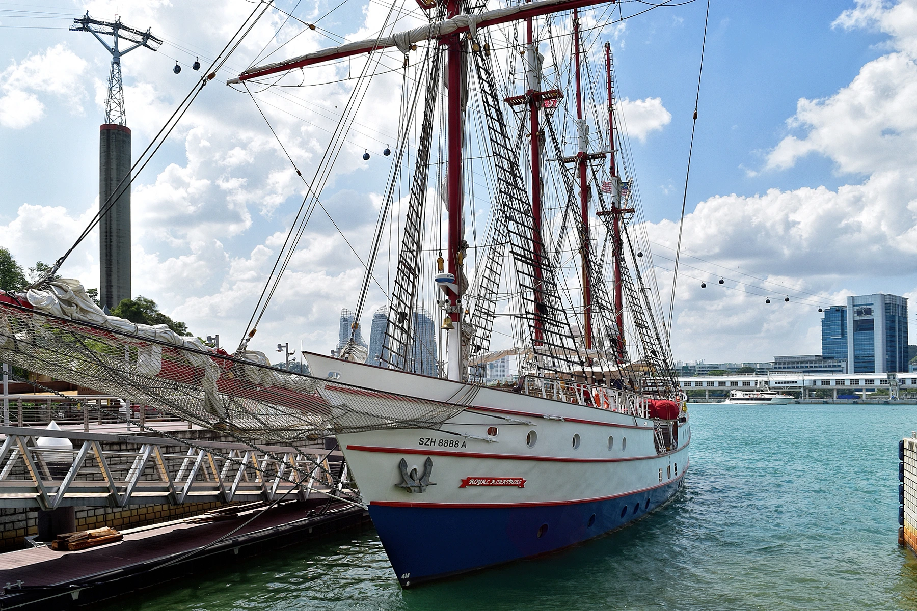 Royal Albatross Sunset Sail in Singapore
