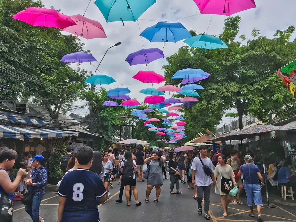 Chatuchak Weekend Market in Thailand