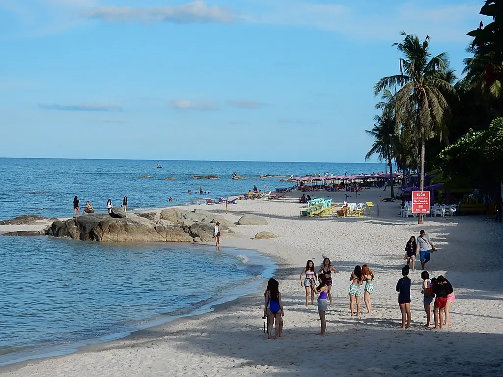 Hua Hin Beach in Thailand