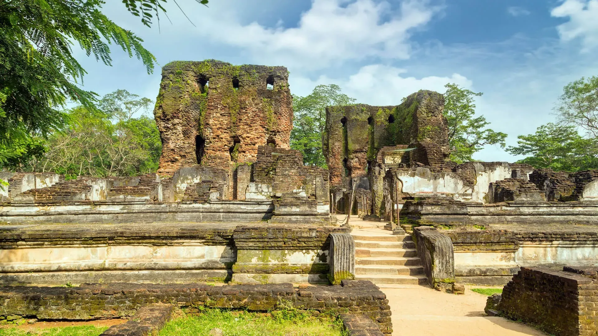 Polonnaruwa in Sri Lanka