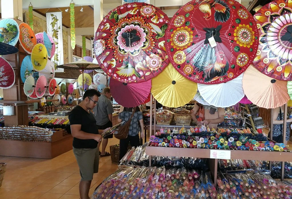 Bo Sang Umbrella Village in Thailand