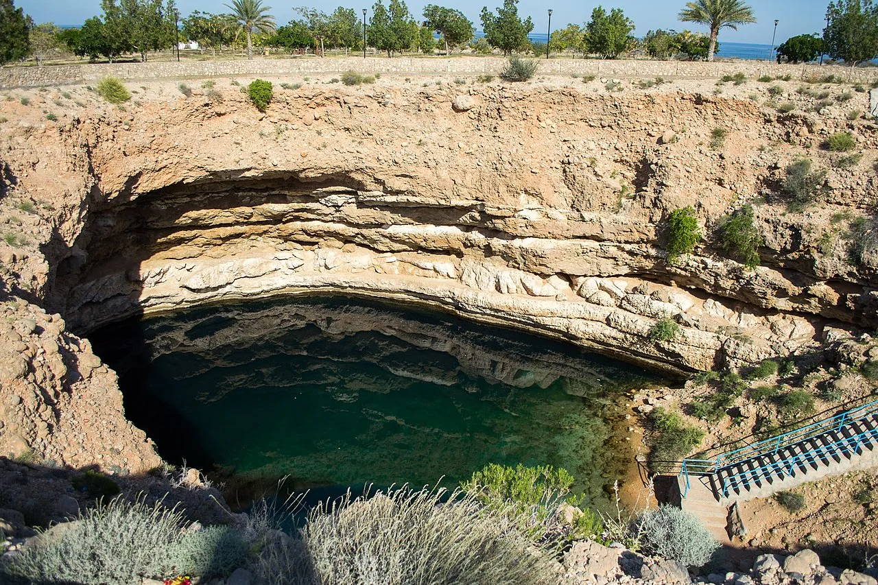 Bimmah Sinkhole in Oman