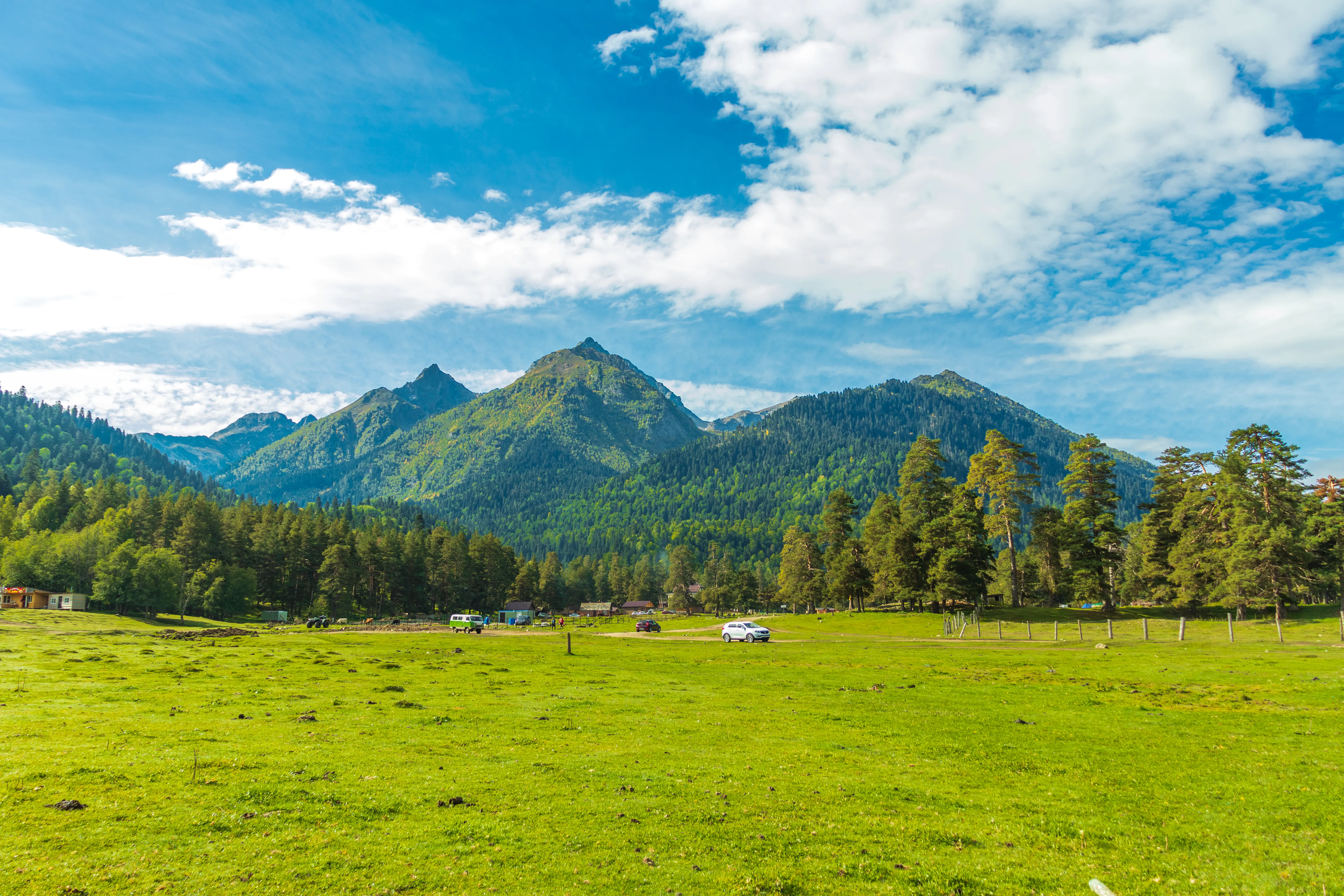 Baisaran Valley in Kashmir