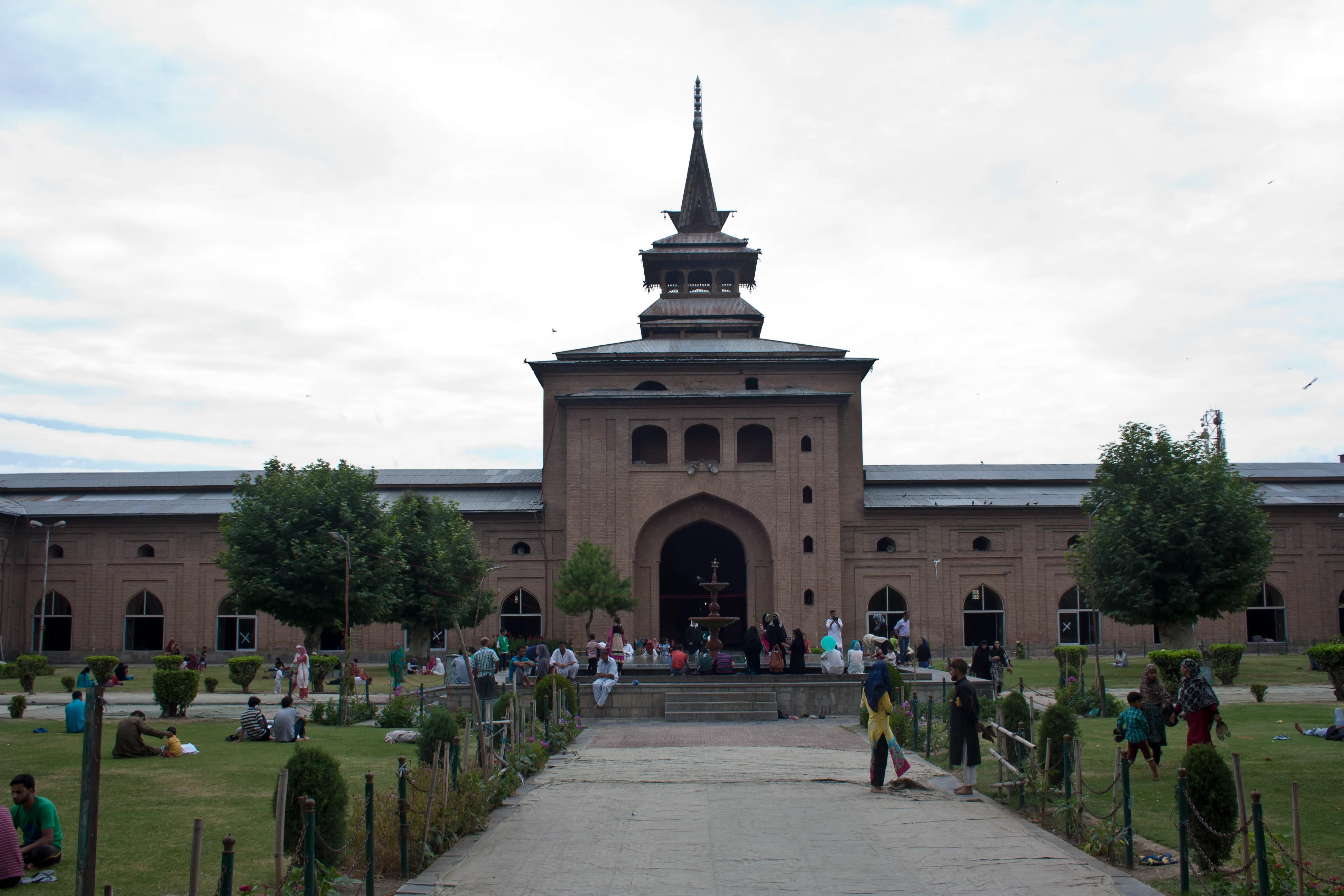 Jamia Masjid Srinagar in Kashmir