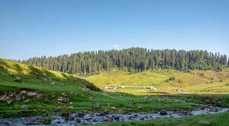Seven Springs in Kashmir