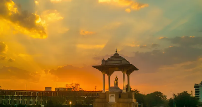 Statue Circle in Jaipur