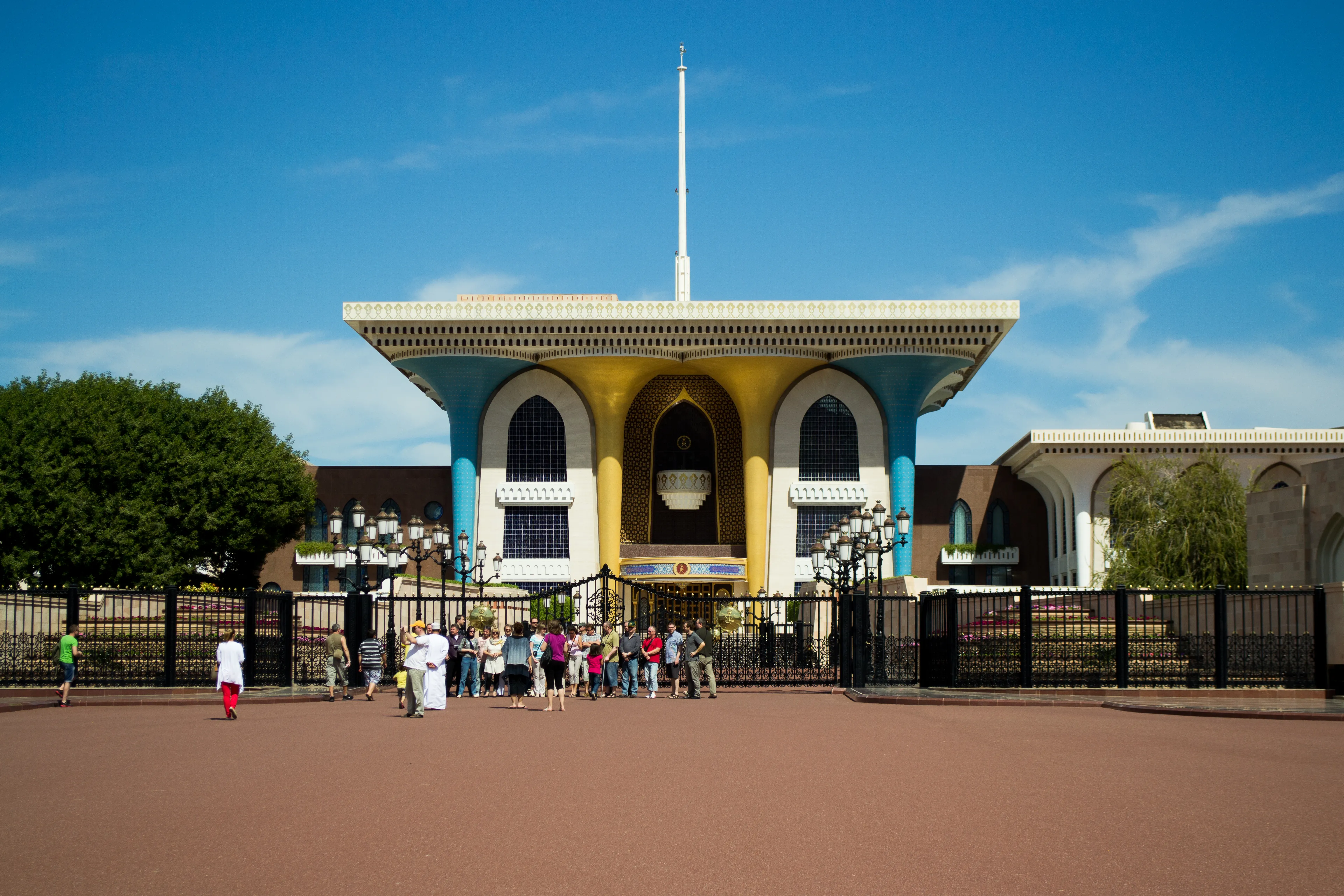 Al Alam Palace in Oman